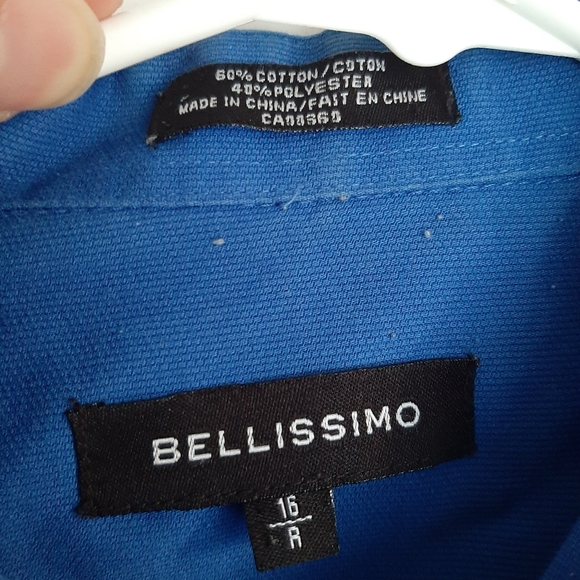 Blue button up shirt - Picture 2 of 4